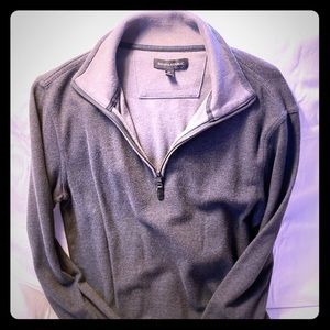 Banana Republic men’s partial zip pullover